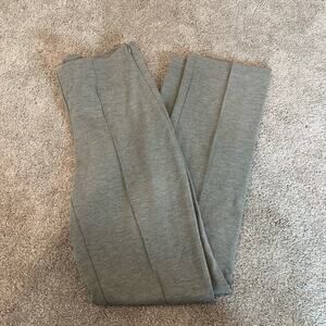 Chicos‎ Women's Pull On Trouser Straight Leg Light Grey Size 00, Xs/S 2/4